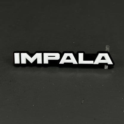 1PC IMPALA 3D Acrylic Badge - Car Truck Emblem Fender Tailgate Trunk Sticker