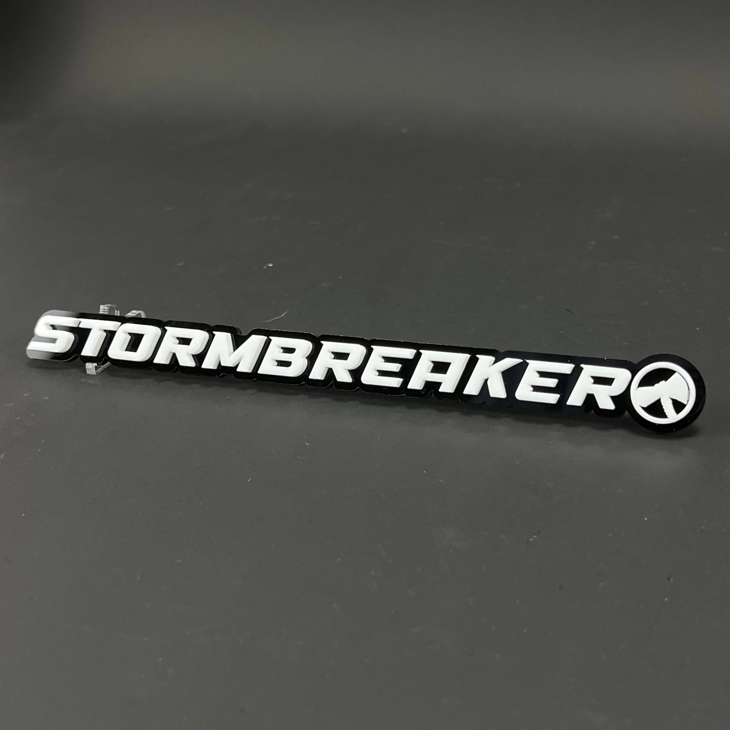 1PC STORMBREAKER 3D Acrylic Badge - Car Truck Emblem Fender Sticker