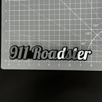 1PC 911 Roadster 3D Acrylic Badge - Car Truck Emblem Fender Sticker