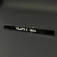 1PC MIDNIGHT EDITION 3D Acrylic Badge - Car Truck Emblem Fender Sticker