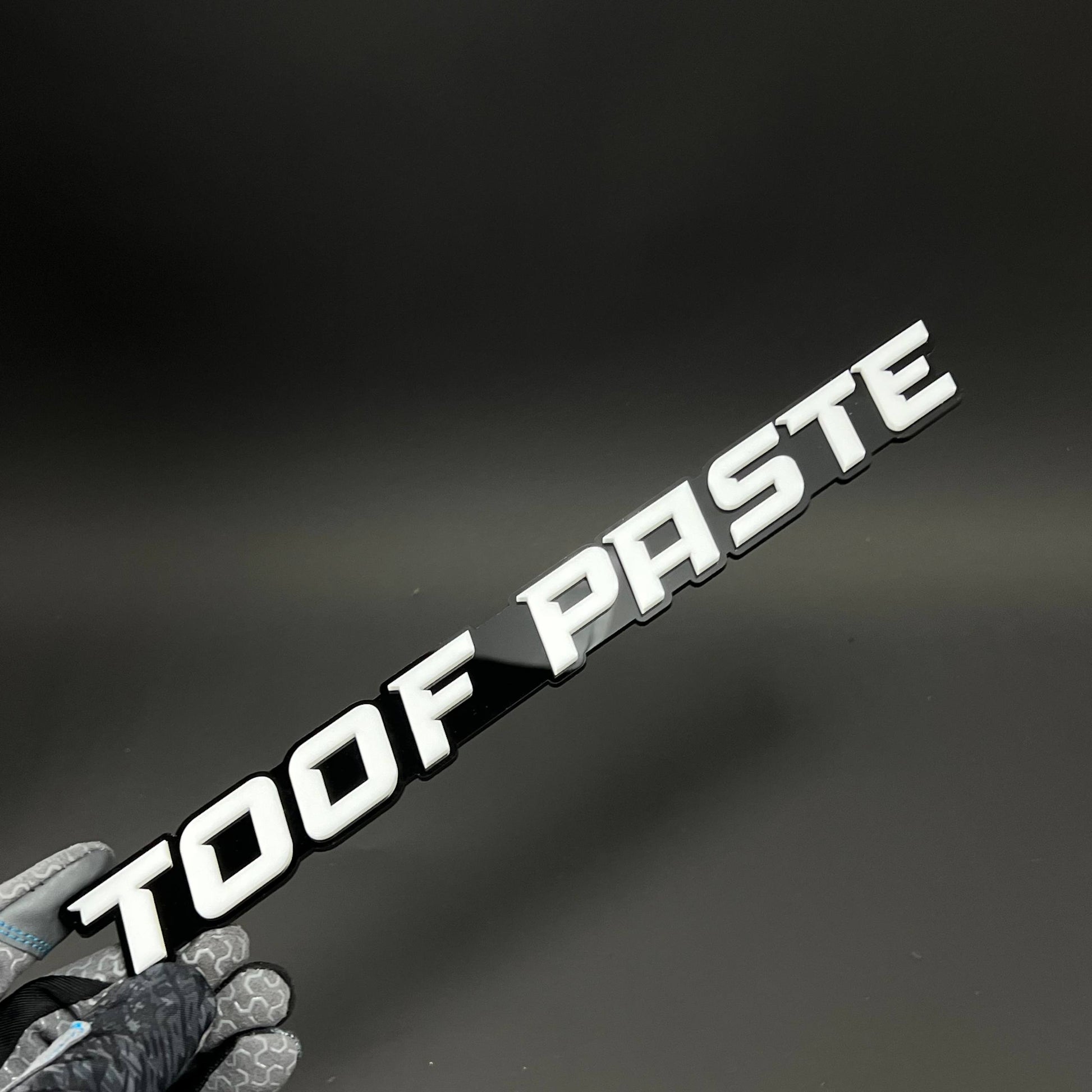 1PC TOOF PASTE 3D Acrylic Badge - Car Truck Emblem Fender Tailgate Trunk Sticker