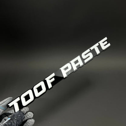 1PC TOOF PASTE 3D Acrylic Badge - Car Truck Emblem Fender Tailgate Trunk Sticker