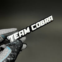 1PC TEAM COBRA 3D Acrylic Badge - Car Truck Emblem Fender Tailgate Trunk Sticker