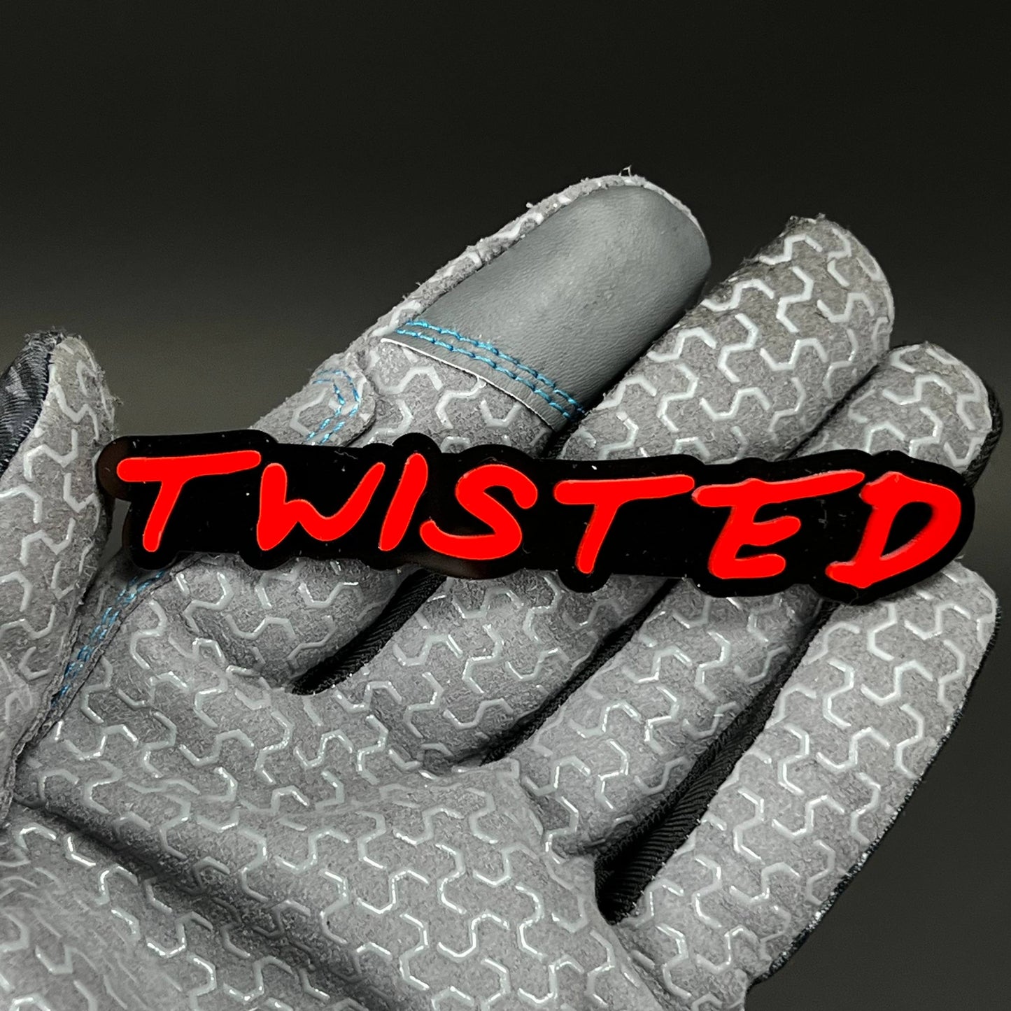 1PC TWISTED 3D Acrylic Badge - Car Truck Emblem Fender Tailgate Trunk Sticker