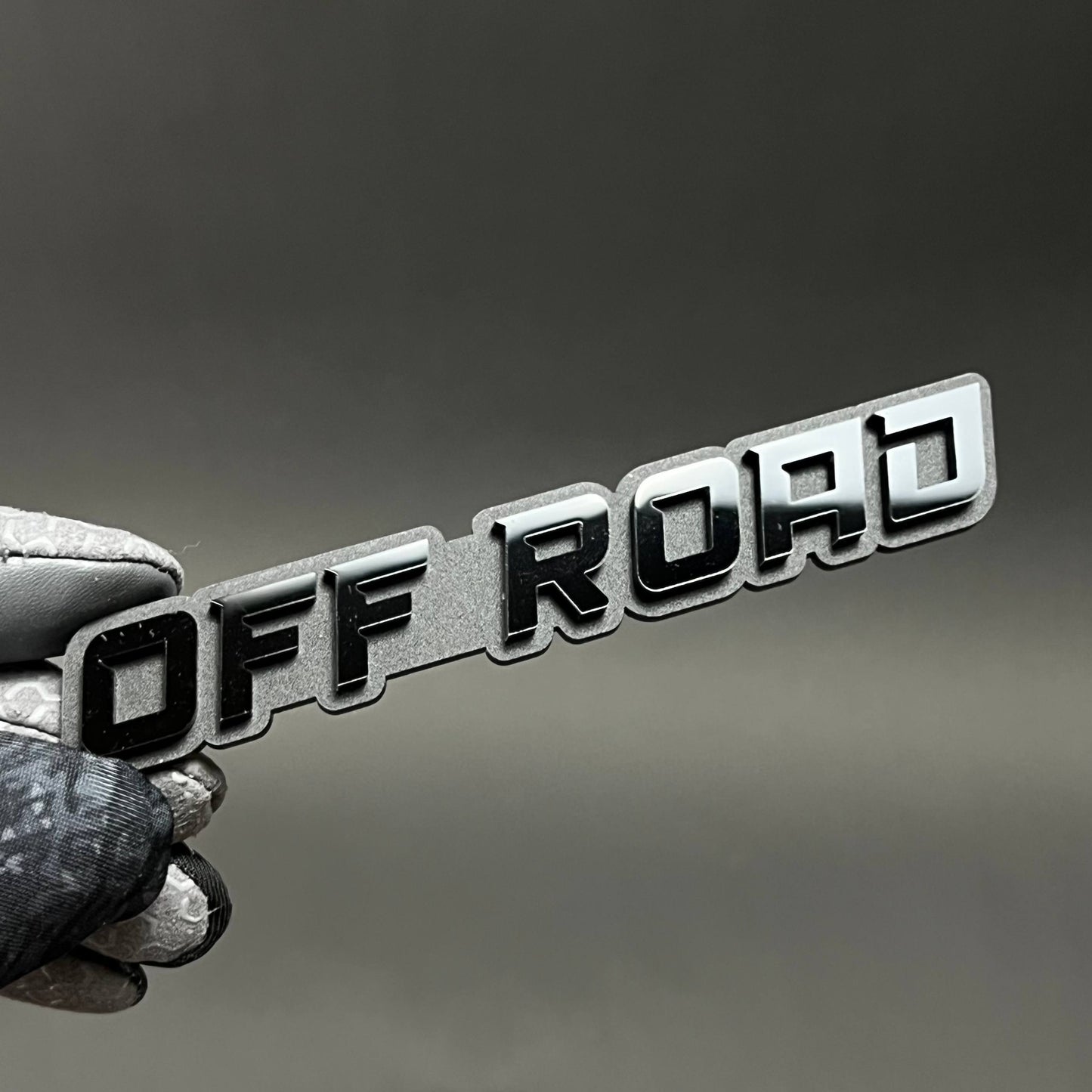 1PC OFF ROAD 3D Acrylic Badge - Car Truck Emblem Fender Tailgate Trunk Sticker