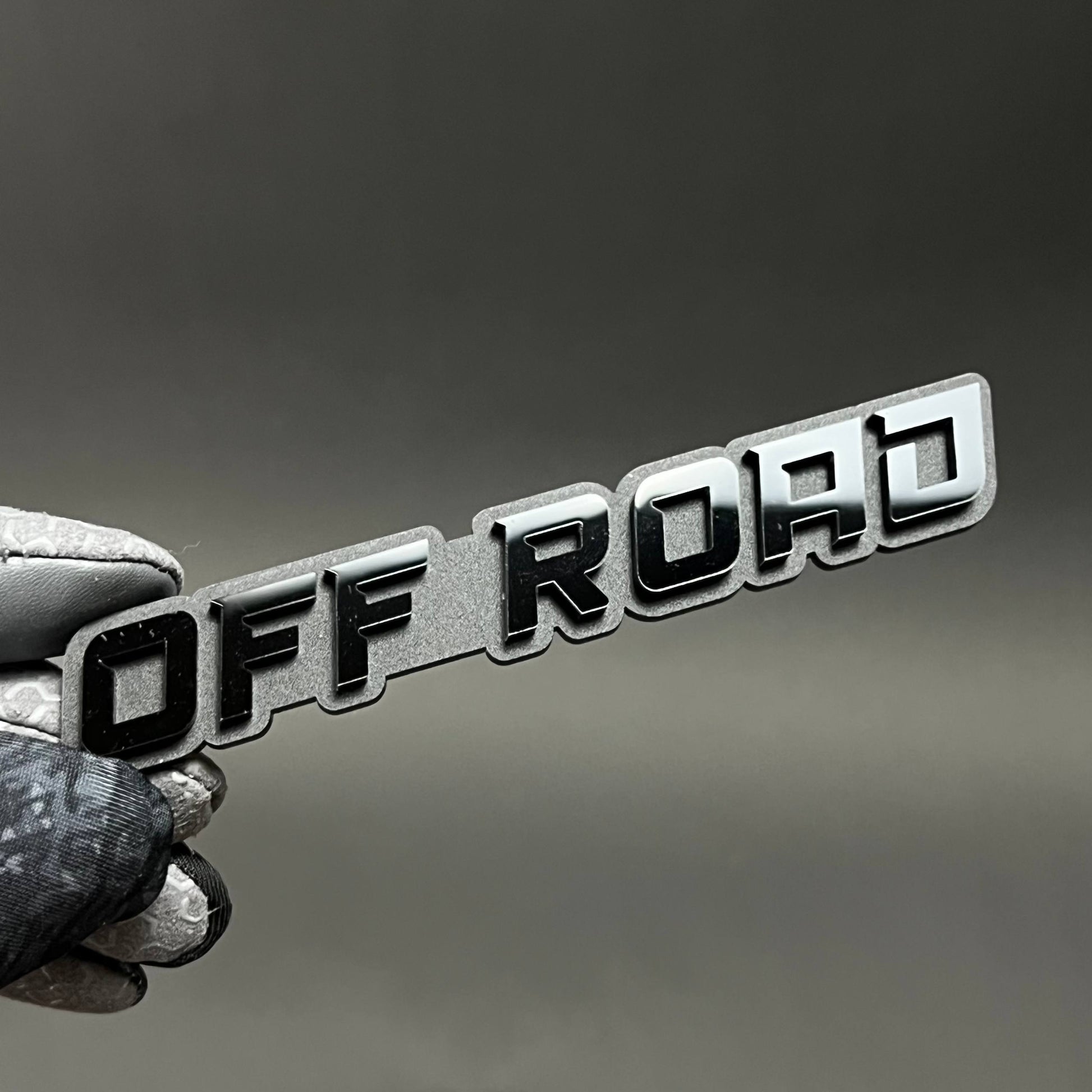 1PC OFF ROAD 3D Acrylic Badge - Car Truck Emblem Fender Tailgate Trunk Sticker