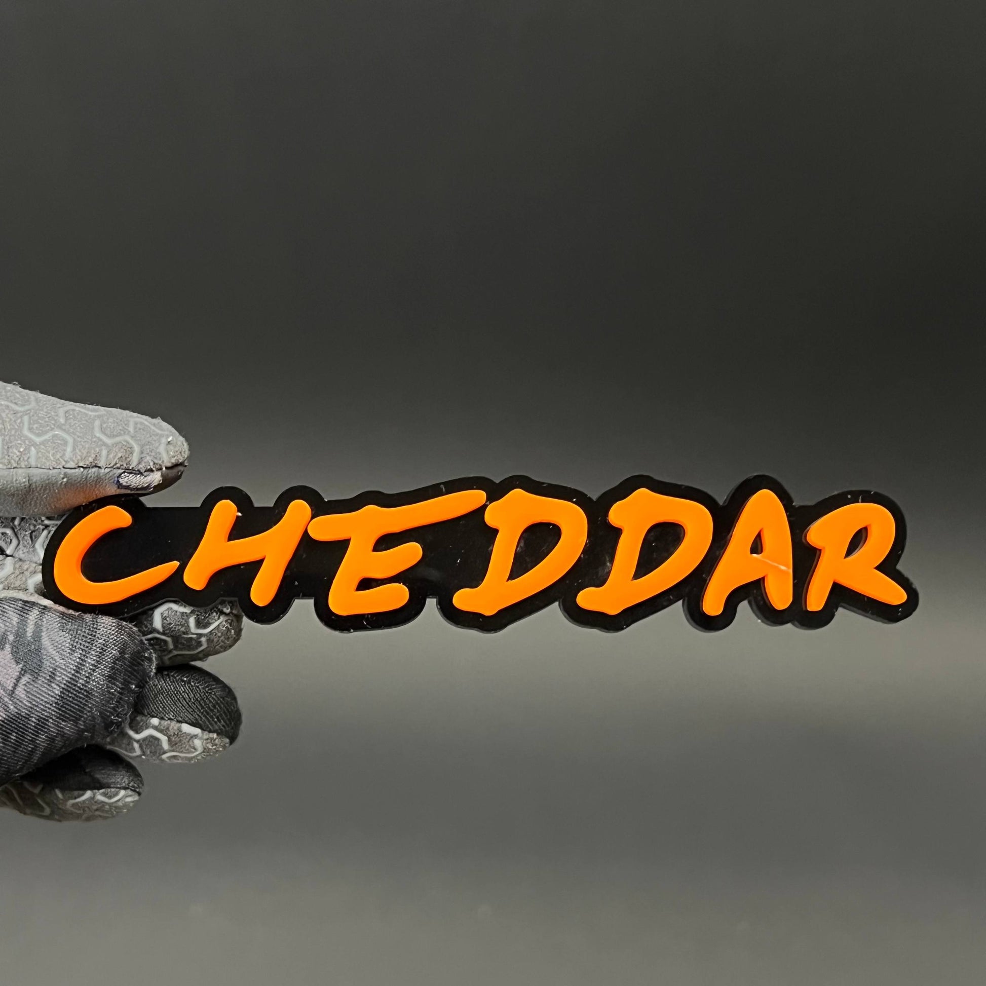 1PC CHEDDAR 3D Acrylic Badge - Car Truck Emblem Fender Tailgate Trunk Sticker