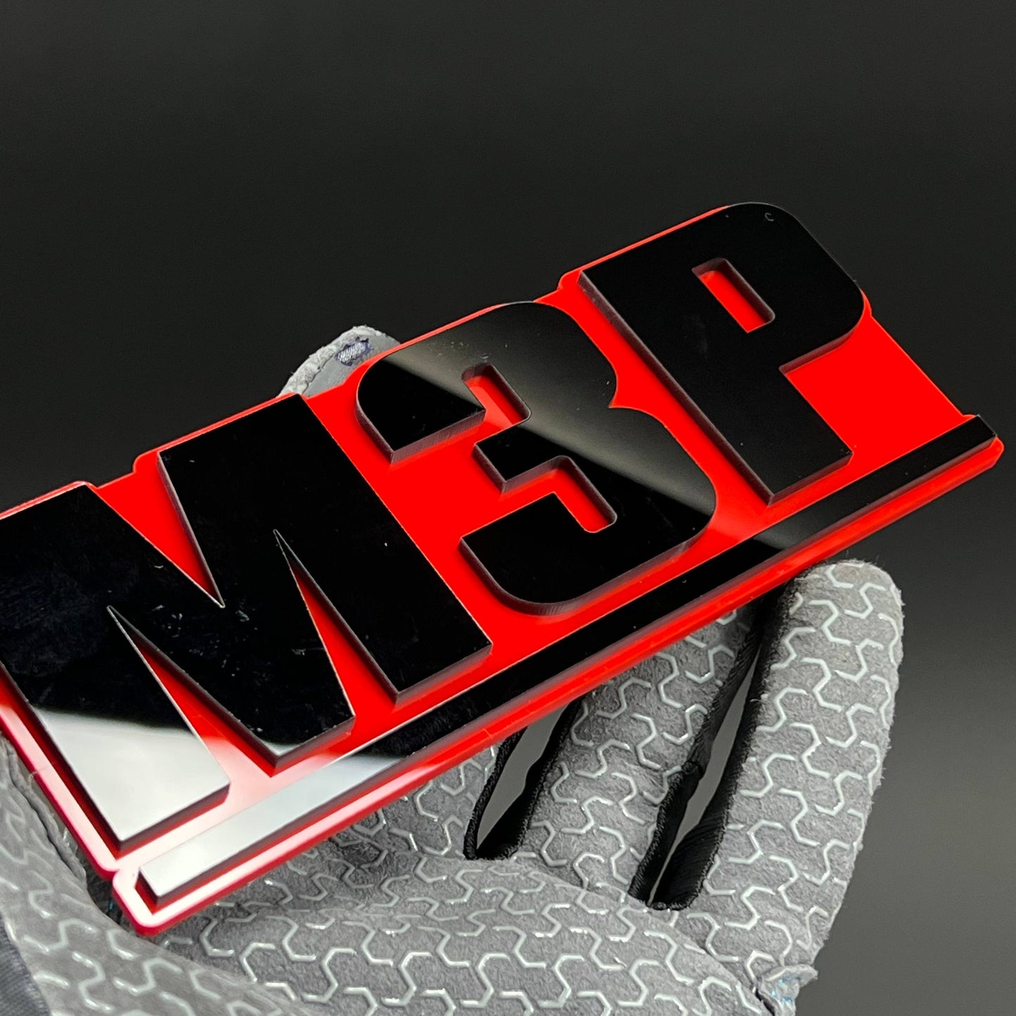 1PC M3P 3D Acrylic Badge - Car Truck Emblem Fender Tailgate Trunk Sticker