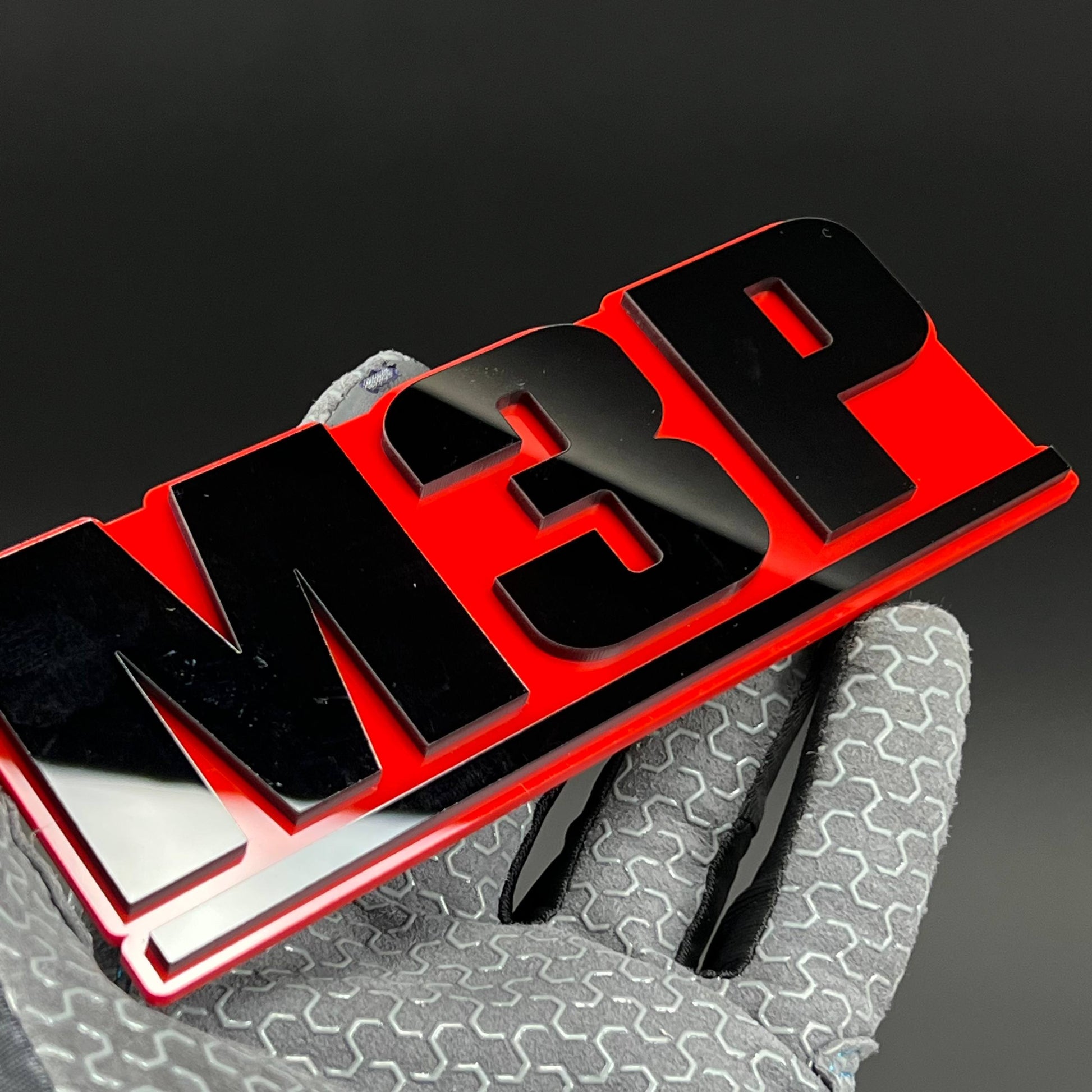 1PC M3P 3D Acrylic Badge - Car Truck Emblem Fender Tailgate Trunk Sticker