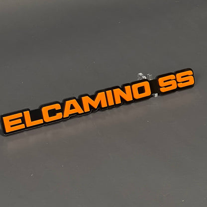 1PC ELCAMINO SS 3D Acrylic Badge - Car Truck Emblem Fender Sticker