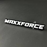 1PC MAXXFORCE 3D Acrylic Badge - Car Truck Emblem Fender Tailgate Trunk Sticker