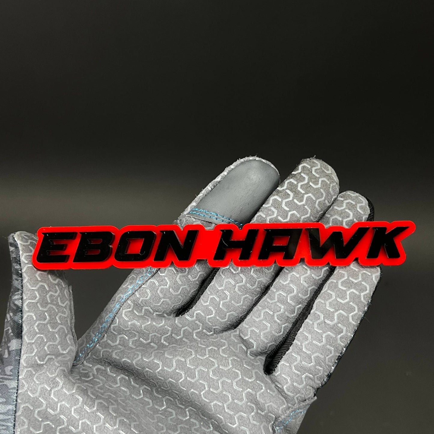 1PC EBON HAWK 3D Acrylic Badge - Car Truck Emblem Fender Tailgate Trunk Sticker