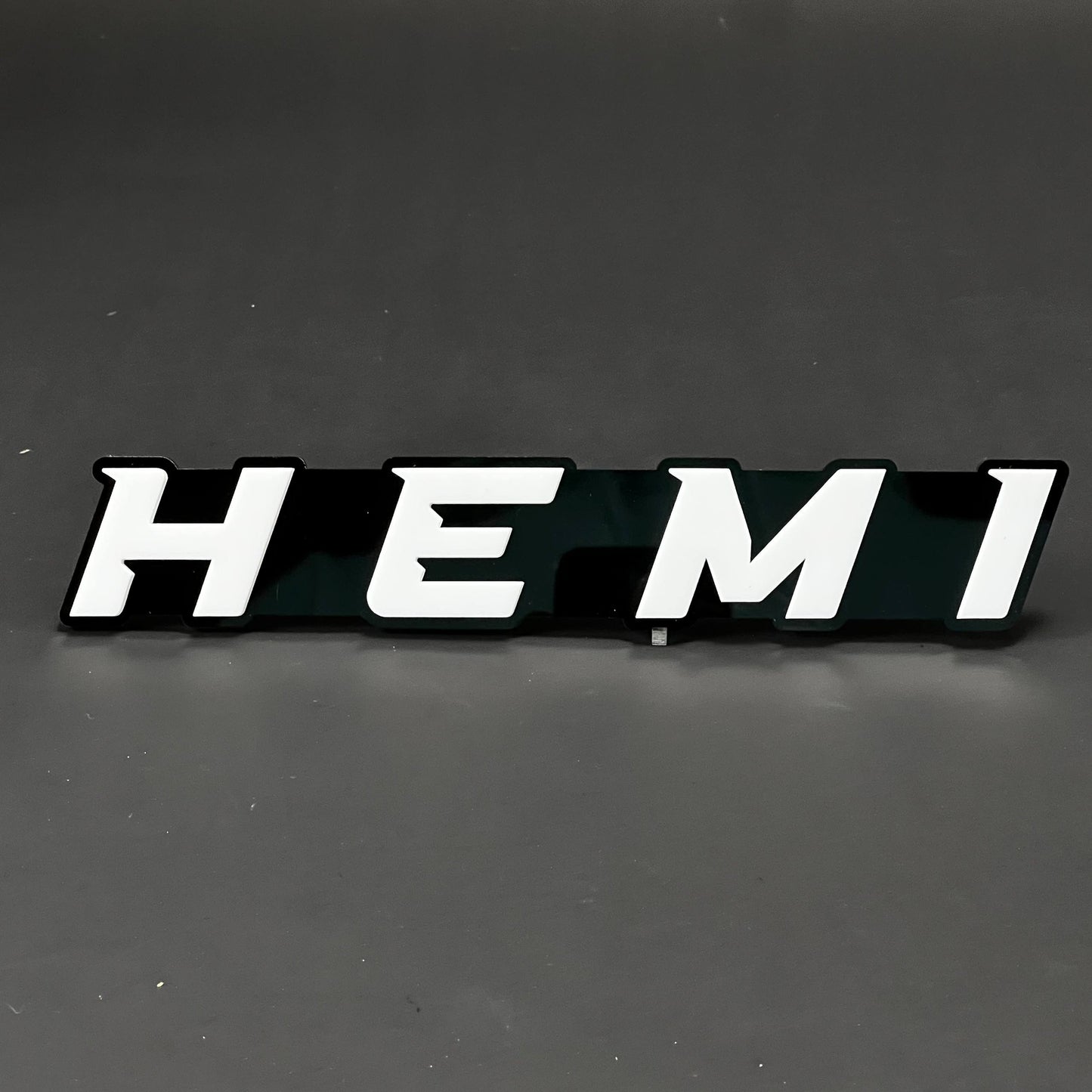 1PC HEMI 3D Acrylic Badge - Car Truck Emblem Fender Tailgate Trunk Sticker