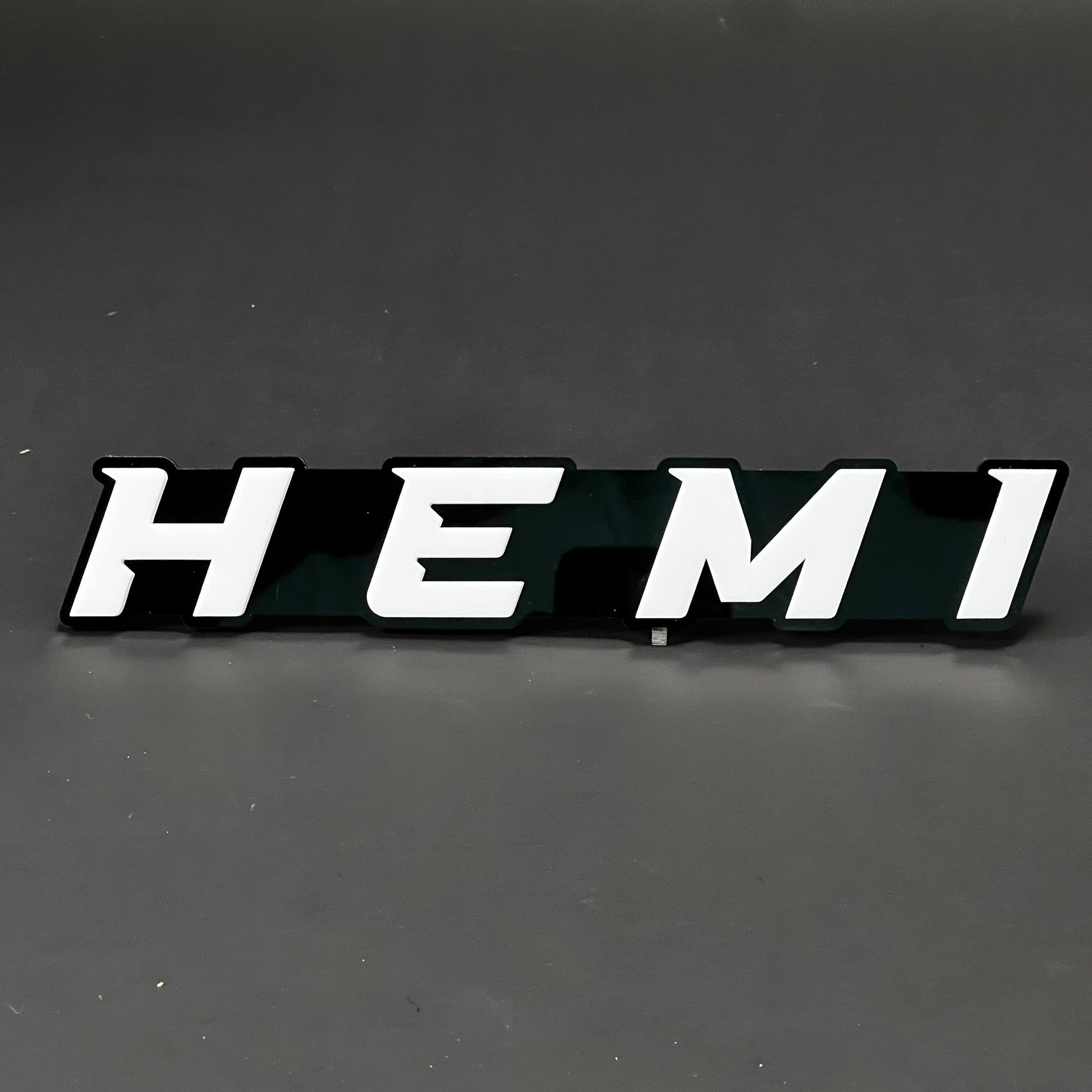 1PC HEMI 3D Acrylic Badge - Car Truck Emblem Fender Tailgate Trunk Sticker