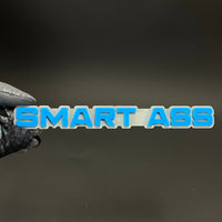 1PC SMART ASS 3D Acrylic Badge - Car Truck Emblem Fender Tailgate Trunk Sticker