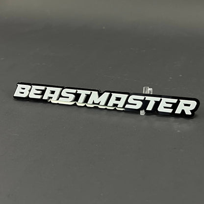 1PC BEASTMASTER 3D Acrylic Badge - Car Truck Emblem Fender Sticker