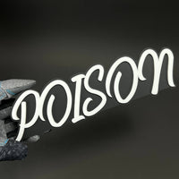 1PC POISON 3D Acrylic Badge - Car Truck Emblem Fender Tailgate Trunk Sticker