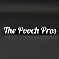 1PC The Pooch Pros 3D Acrylic Badge - Car Truck Emblem Fender Sticker