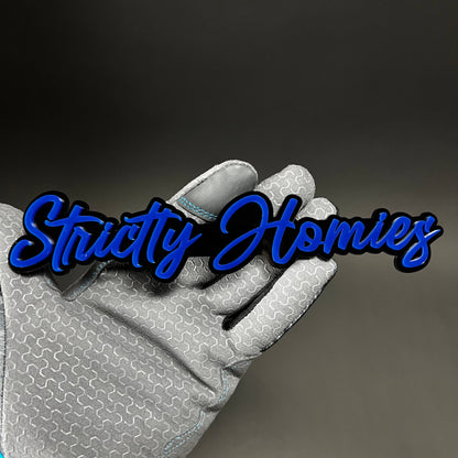 1PC Strictly Homies 3D Acrylic Badge - Car Truck Emblem Fender Sticker