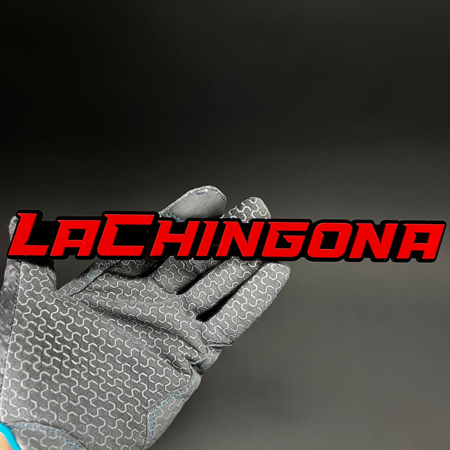 1PC LaChingona 3D Acrylic Badge - Car Truck Emblem Fender Tailgate Trunk Sticker