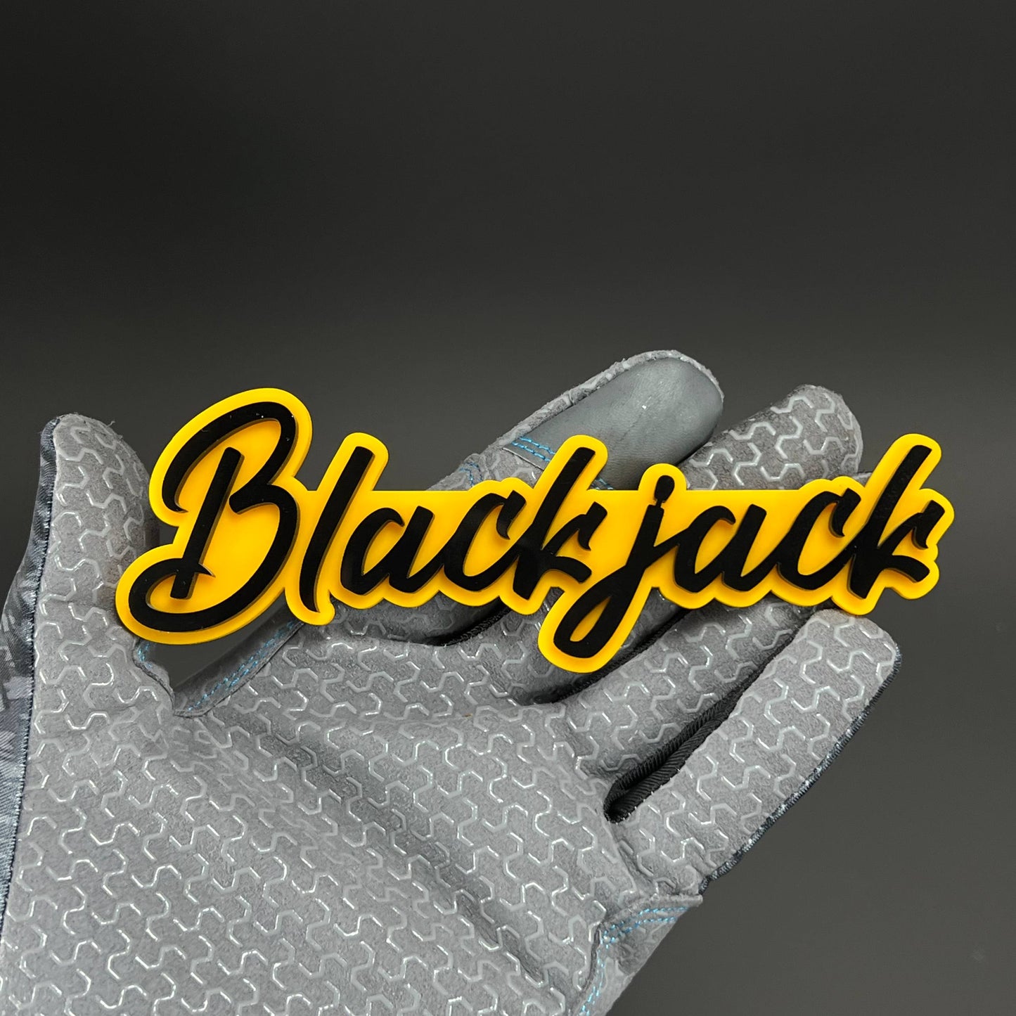 1PC Blackjack 3D Acrylic Badge - Car Truck Emblem Fender Tailgate Trunk Sticker