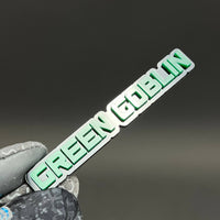 1PC GREEN GOBLIN 3D Acrylic Badge - Car Truck Emblem Fender Sticker
