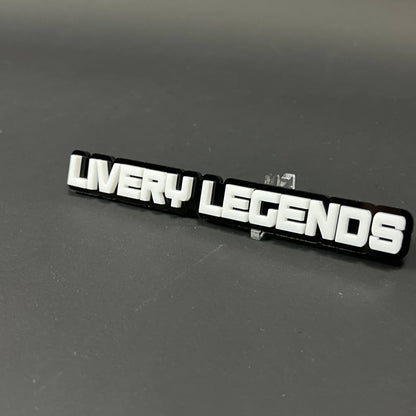 1PC LIVERY LEGENDS 3D Acrylic Badge - Car Truck Emblem Fender Sticker