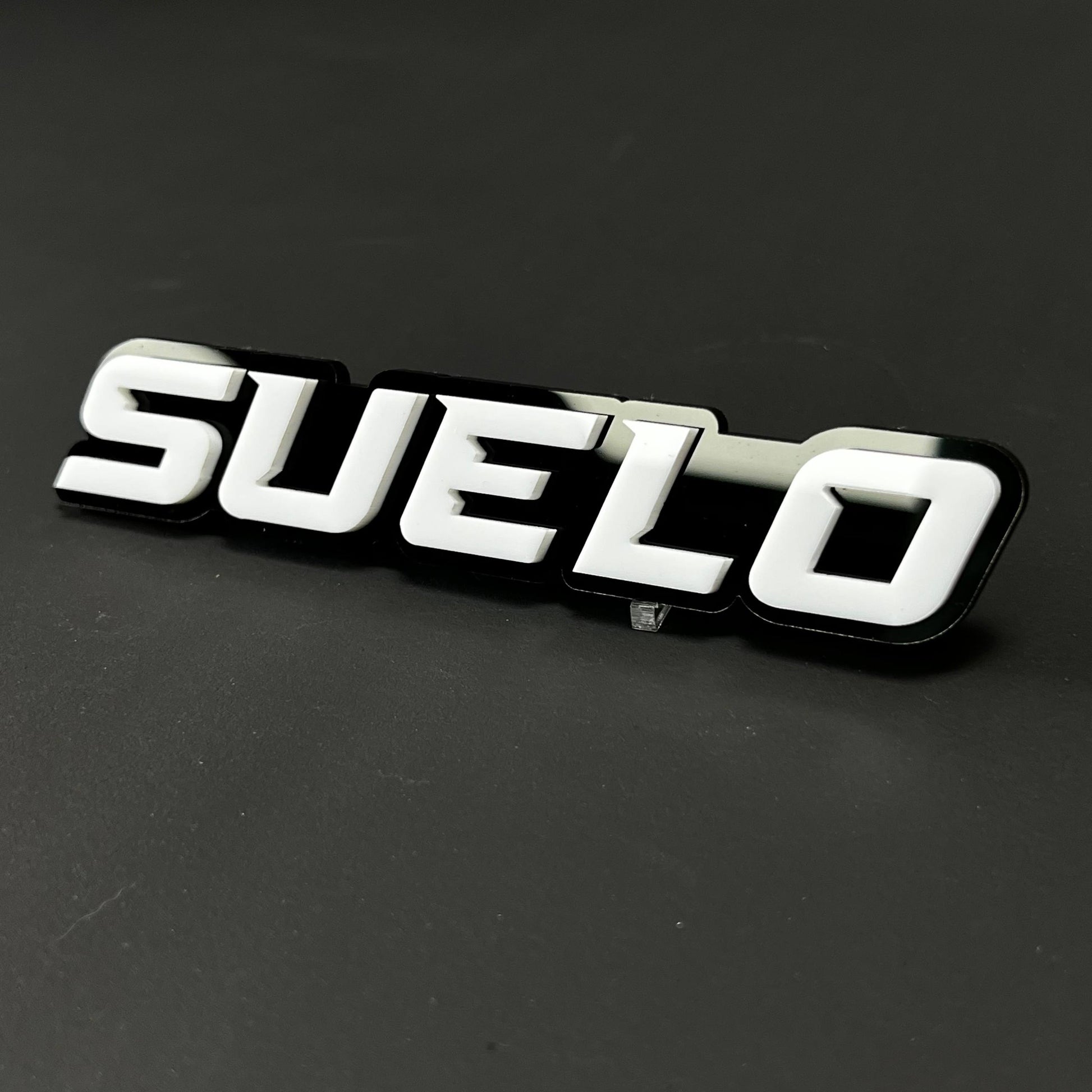 1PC SUELO 3D Acrylic Badge - Car Truck Emblem Fender Tailgate Trunk Sticker