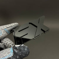 1PC FX 3D Acrylic Badge - Car Truck Emblem Fender Tailgate Trunk Sticker
