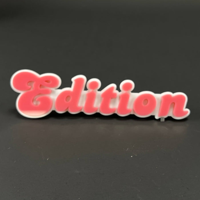 1PC EDITION 3D Acrylic Badge - Car Truck Emblem Fender Tailgate Trunk Sticker