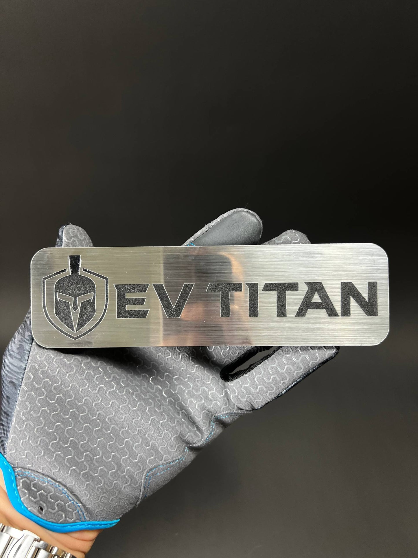 1PC EV TITAN 3D Acrylic Badge - Car Truck Emblem Fender Tailgate Trunk Sticker