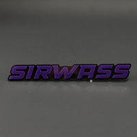 1PC SIRWASS 3D Acrylic Badge - Car Truck Emblem Fender Tailgate Trunk Sticker