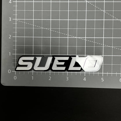 1PC SUELO 3D Acrylic Badge - Car Truck Emblem Fender Tailgate Trunk Sticker