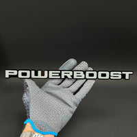 1PC POWERBOOST 3D Acrylic Badge - Car Truck Emblem Fender Tailgate Trunk Sticker