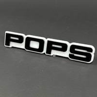1PC POPS 3D Acrylic Badge - Car Truck Emblem Fender Tailgate Trunk Sticker