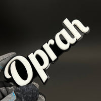 1PC Oprah 3D Acrylic Badge - Car Truck Emblem Fender Tailgate Trunk Sticker