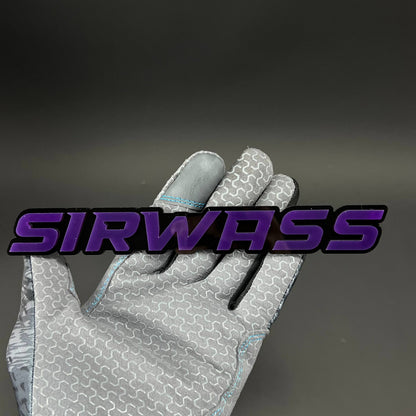 1PC SIRWASS 3D Acrylic Badge - Car Truck Emblem Fender Tailgate Trunk Sticker