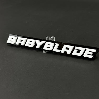 1PC BABYBLADE 3D Acrylic Badge - Car Truck Emblem Fender Tailgate Trunk Sticker