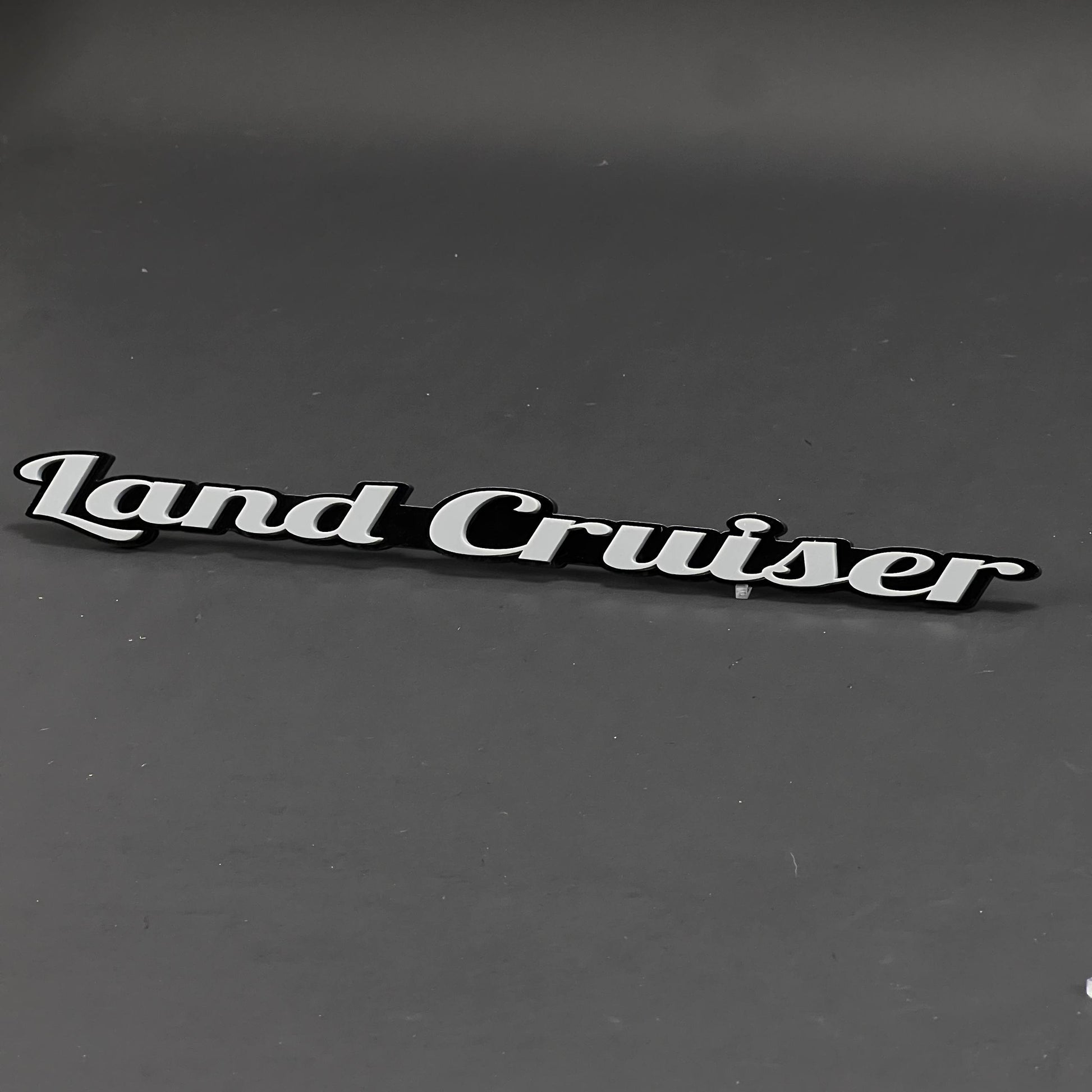 1PC Land Cruiser 3D Acrylic Badge - Car Truck Emblem Fender Sticker