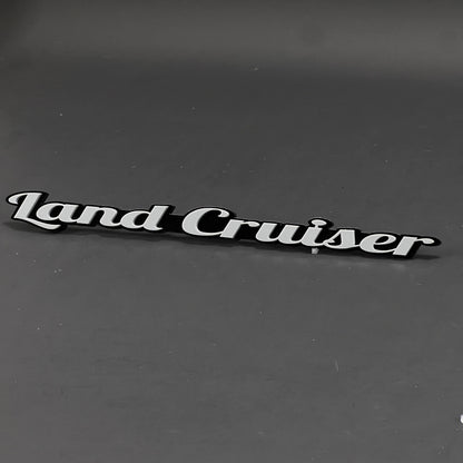 1PC Land Cruiser 3D Acrylic Badge - Car Truck Emblem Fender Sticker