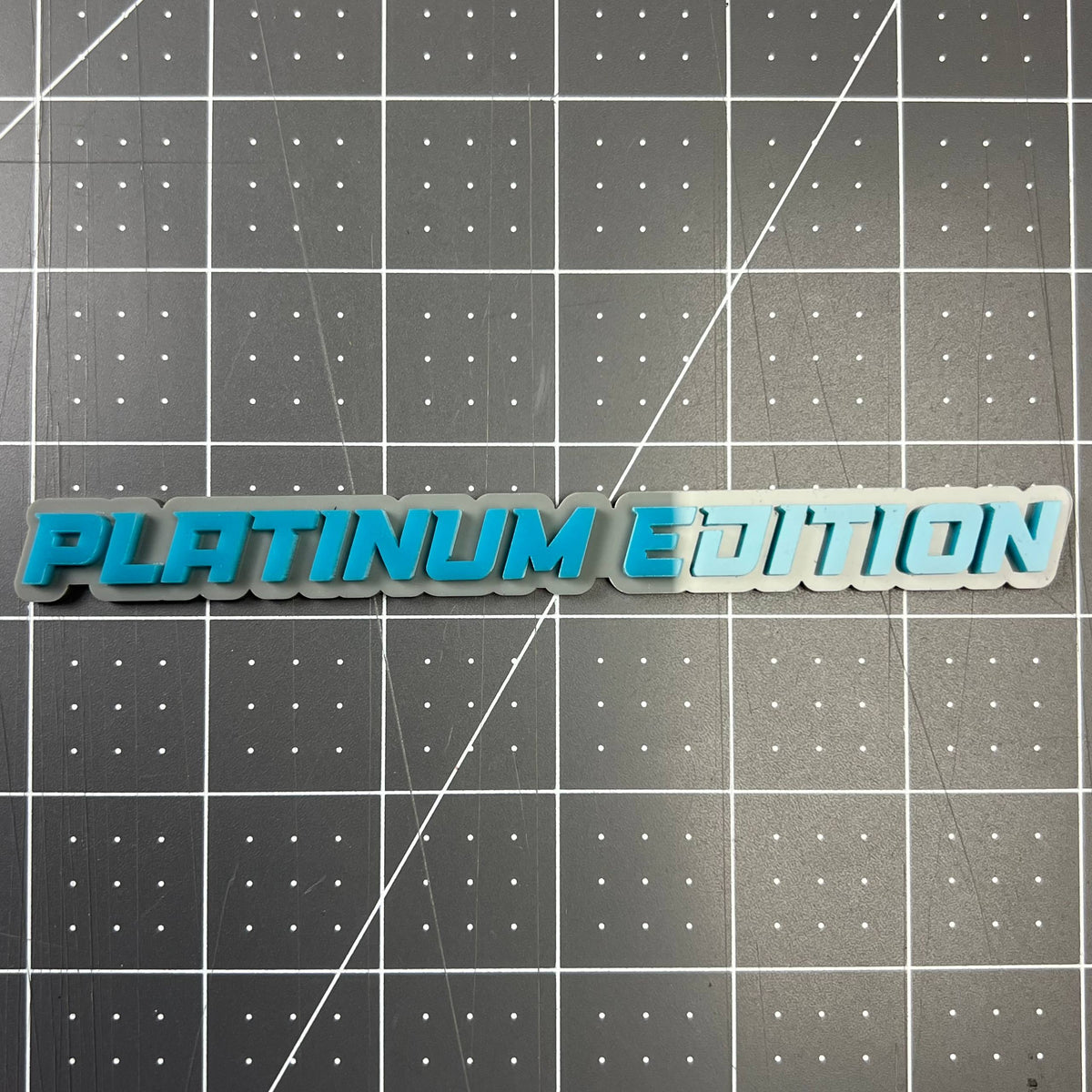 Platinum Edition 3D Acrylic Badge - Car Truck Emblem Fender Tailgate Trunk Sticker