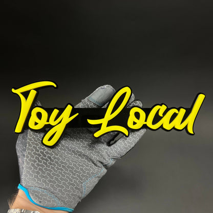 1PC Toy Local 3D Acrylic Badge - Car Truck Emblem Fender Tailgate Trunk Sticker