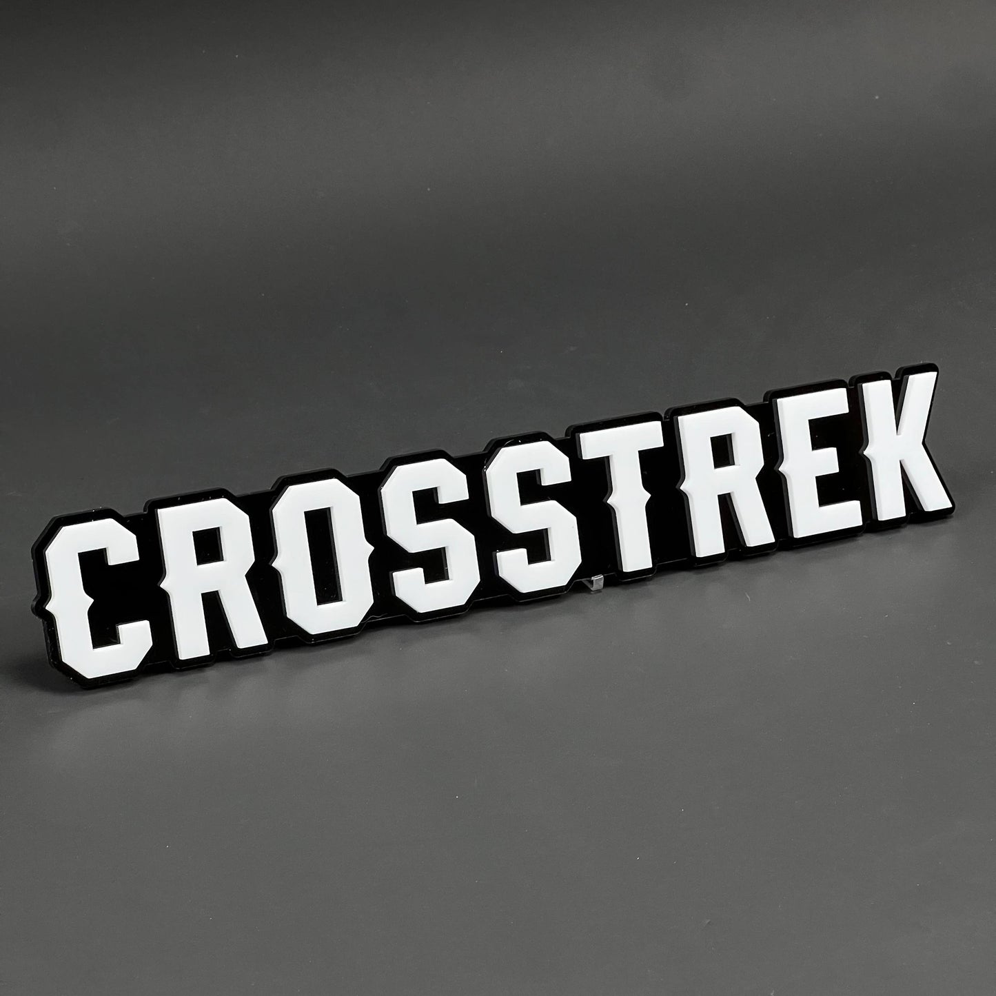 1PC CROSSTREK 3D Acrylic Badge - Car Truck Emblem Fender Tailgate Trunk Sticker