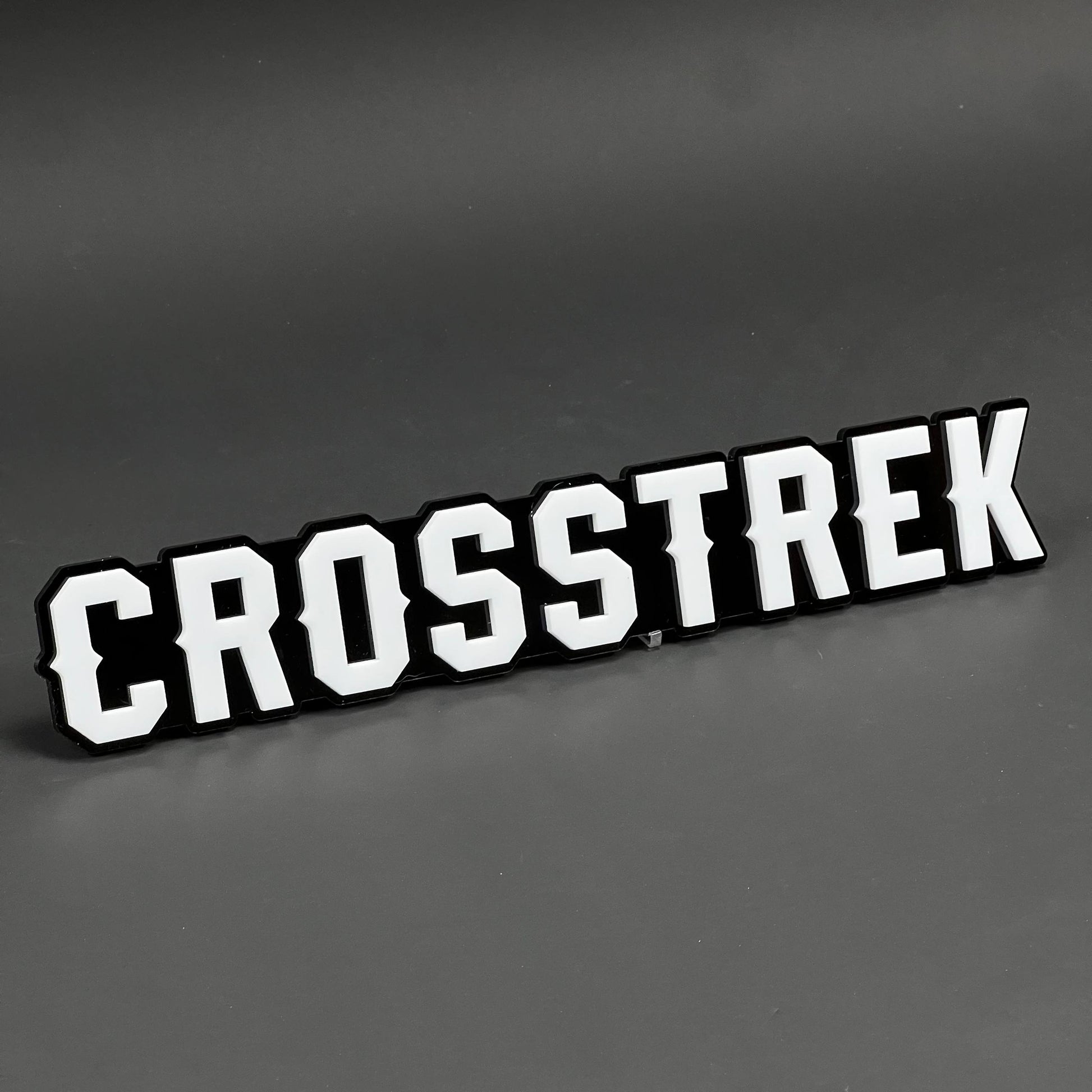 1PC CROSSTREK 3D Acrylic Badge - Car Truck Emblem Fender Tailgate Trunk Sticker