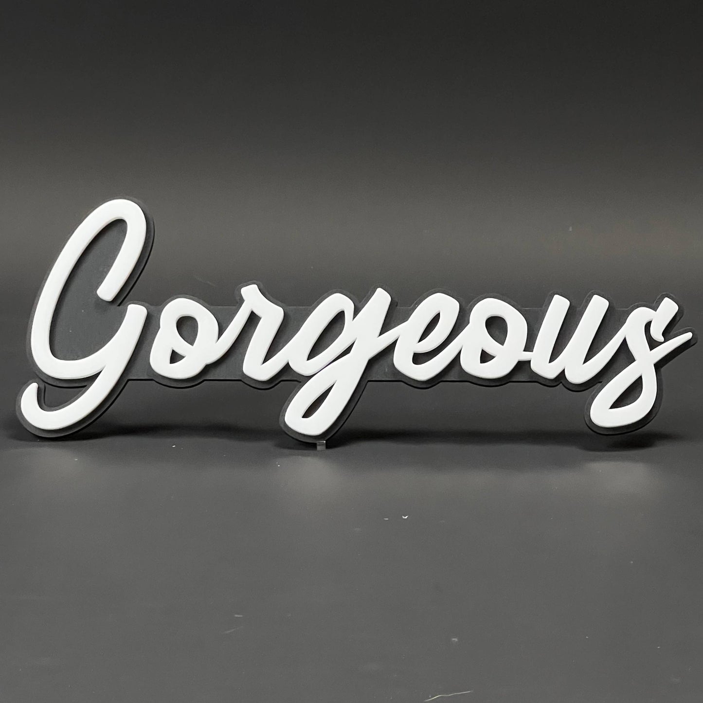 1PC Gorgeous 3D Acrylic Badge - Car Truck Emblem Fender Tailgate Trunk Sticker