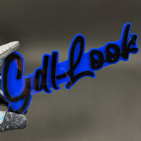 1PC Gdl-Look 3D Acrylic Badge - Car Truck Emblem Fender Tailgate Trunk Sticker
