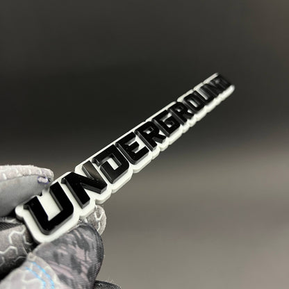 1PC UNDERGROUND 3D Acrylic Badge - Car Truck Emblem Fender Tailgate Trunk Sticker
