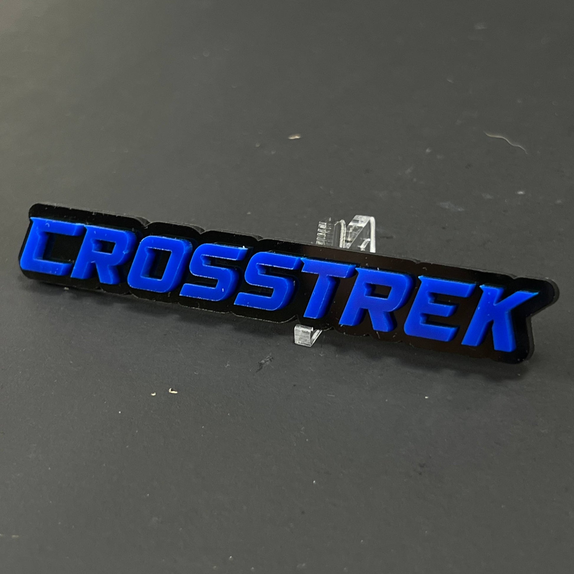 1PC CROSSTREK 3D Acrylic Badge - Car Truck Emblem Fender Tailgate Trunk Sticker