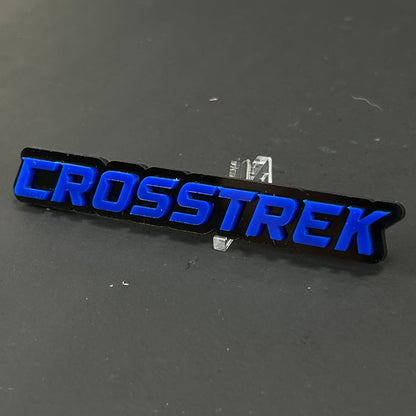 1PC CROSSTREK 3D Acrylic Badge - Car Truck Emblem Fender Tailgate Trunk Sticker