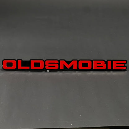 1PC OLDSMOBIE 3D Acrylic Badge - Car Truck Emblem Fender Tailgate Trunk Sticker